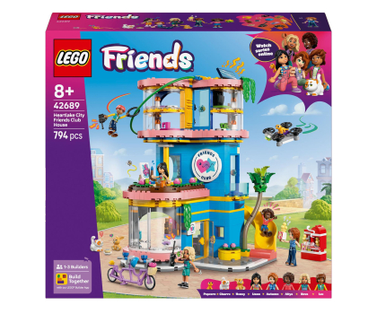 Klocki LEGO® LEGO FRIENDS 42689 Domek klubu przyjaciół z Heartlake